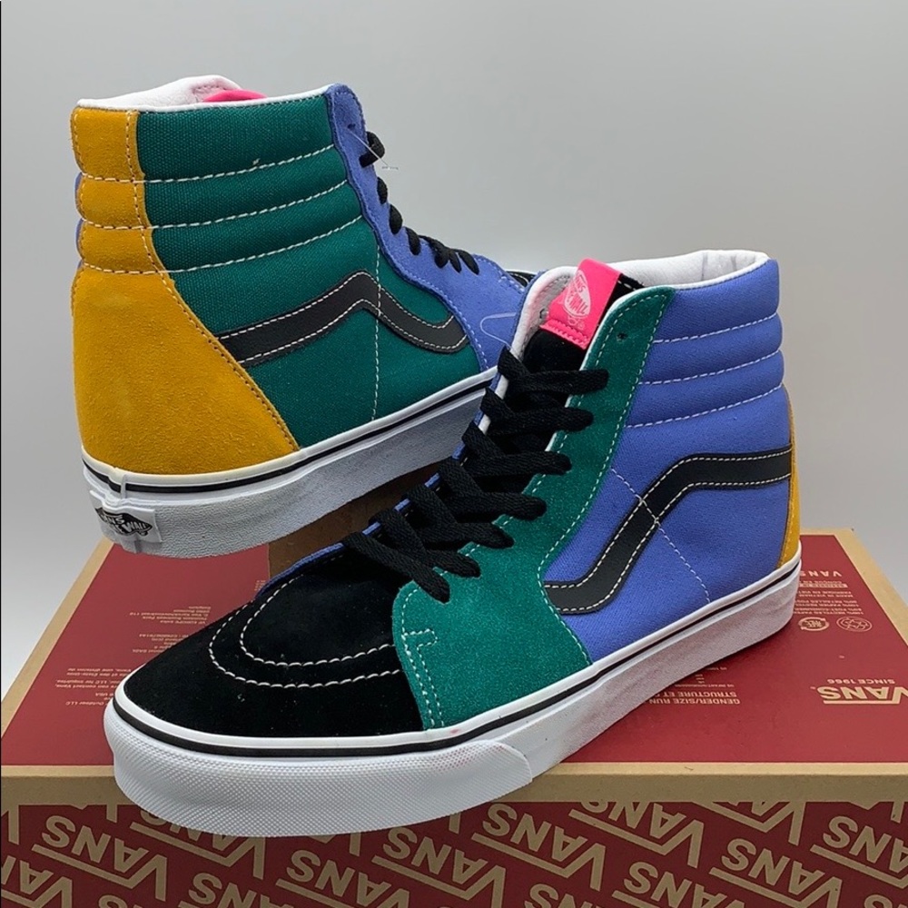 VANS Sk-8-Hi Mix & Match Cdmmylw/Tdpl men’s - Picture 2 of 16